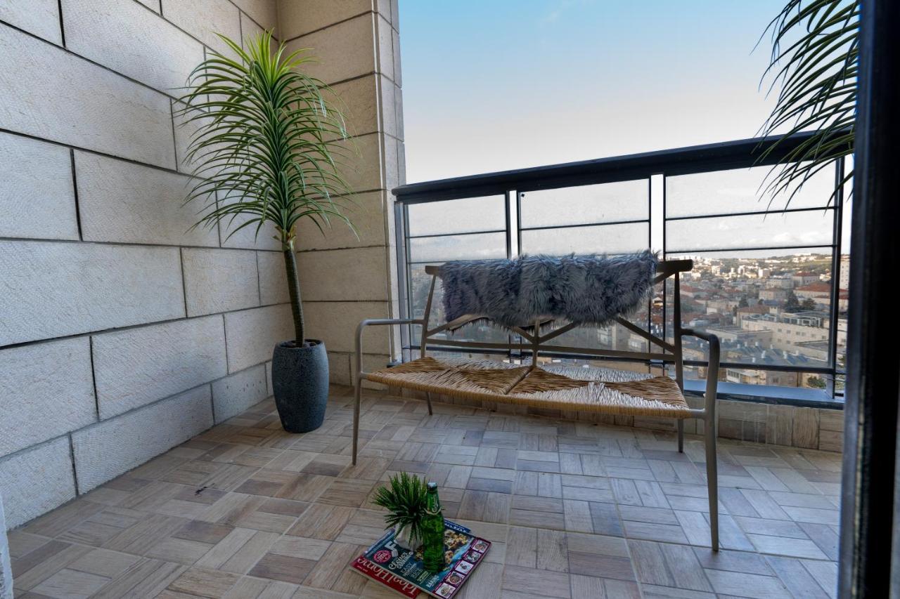 Luxury Jtower Palace Lejlighed Jerusalem Eksteriør billede