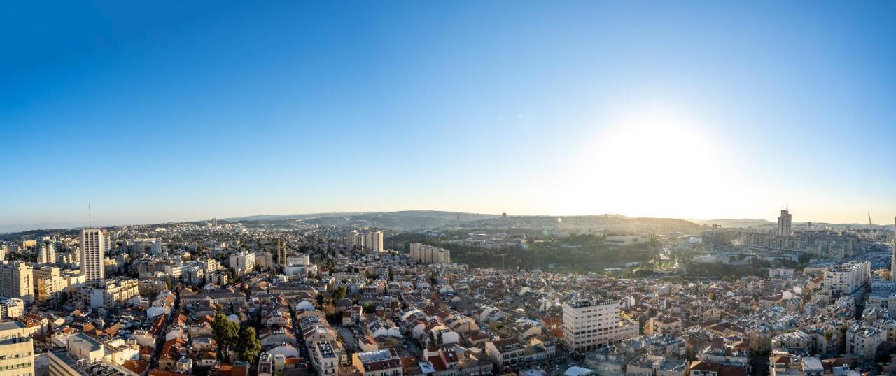 Luxury Jtower Palace Lejlighed Jerusalem Eksteriør billede