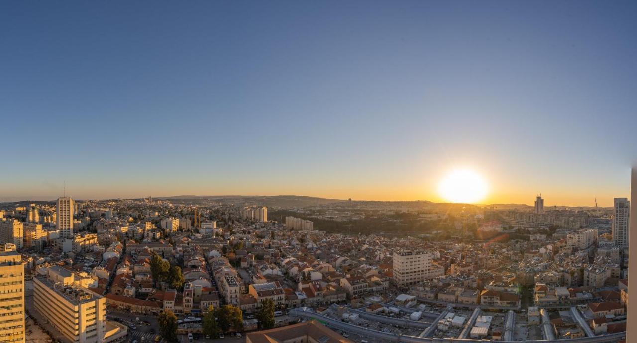 Luxury Jtower Palace Lejlighed Jerusalem Eksteriør billede