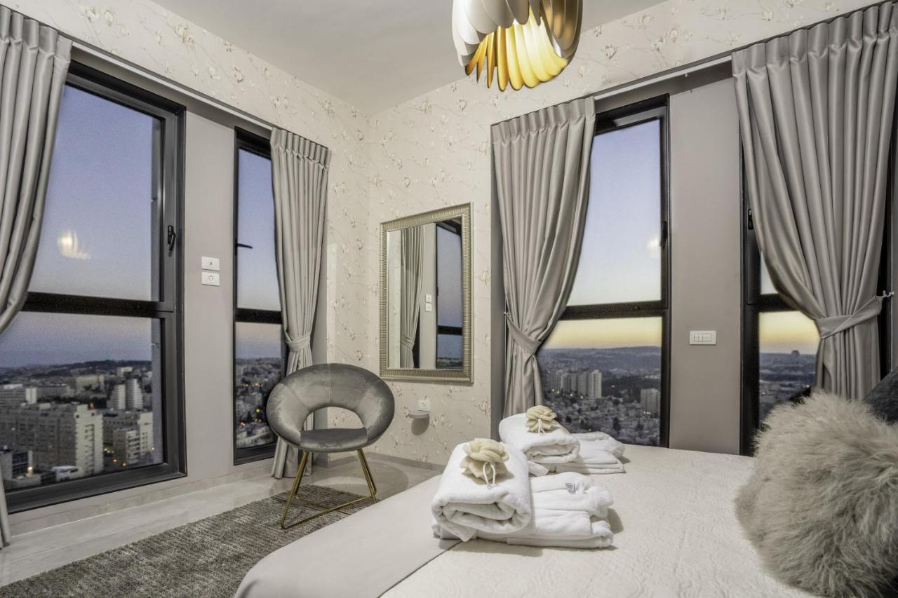 Luxury Jtower Palace Lejlighed Jerusalem Eksteriør billede